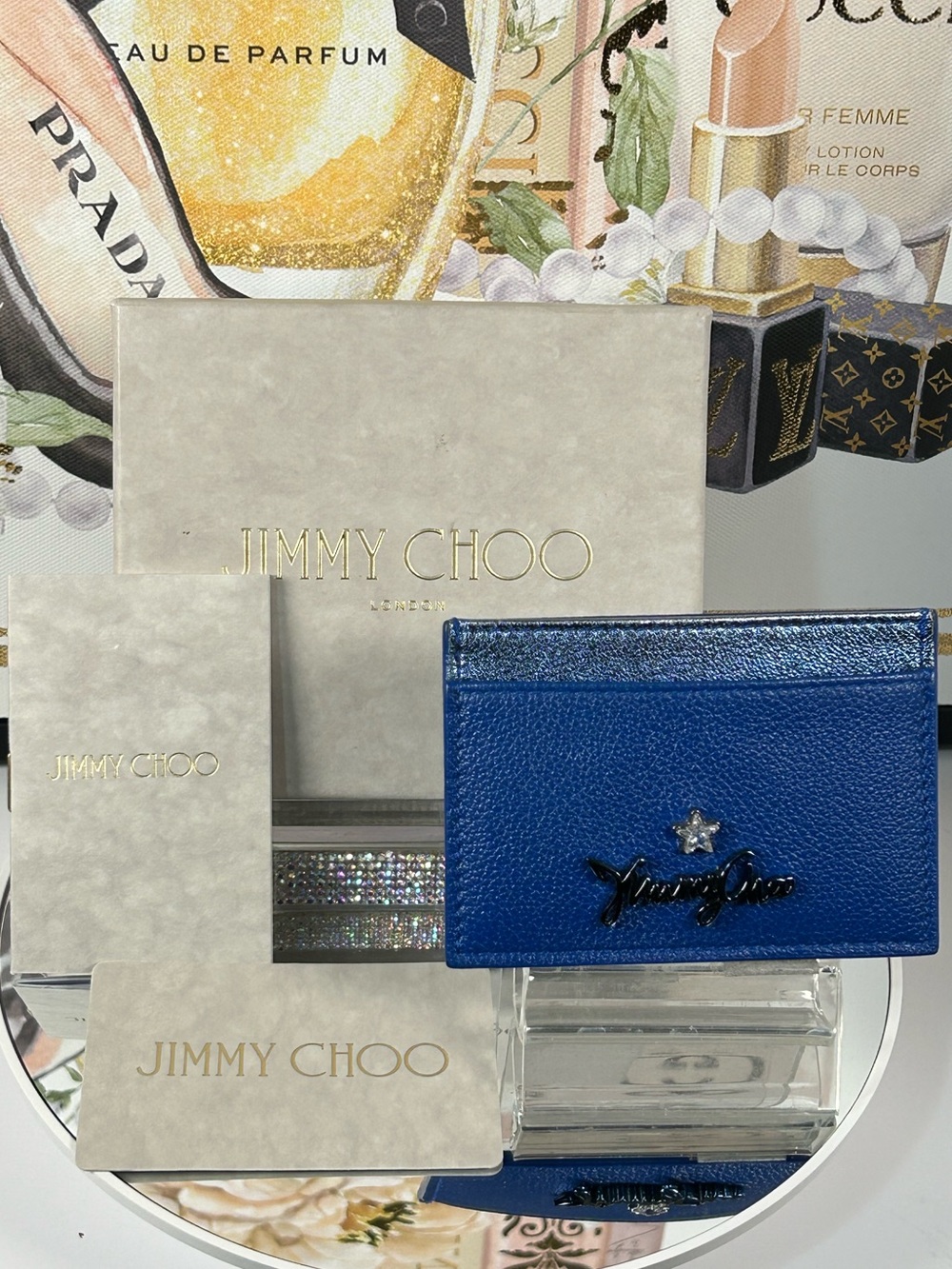 Jimmy Choo Leather Card Holder 😍💙